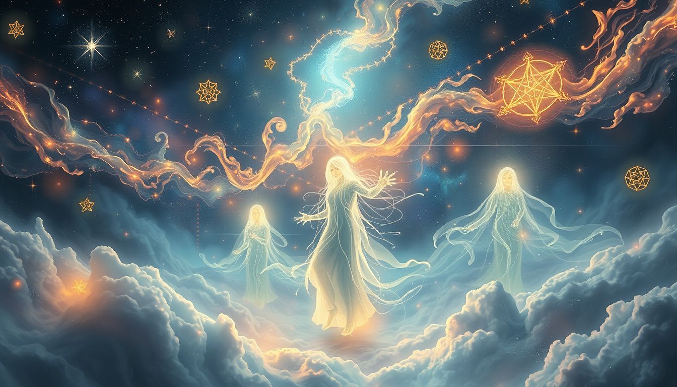 Träume von Fremden mit Kräften symbolisieren unerwartete innere Veränderung.