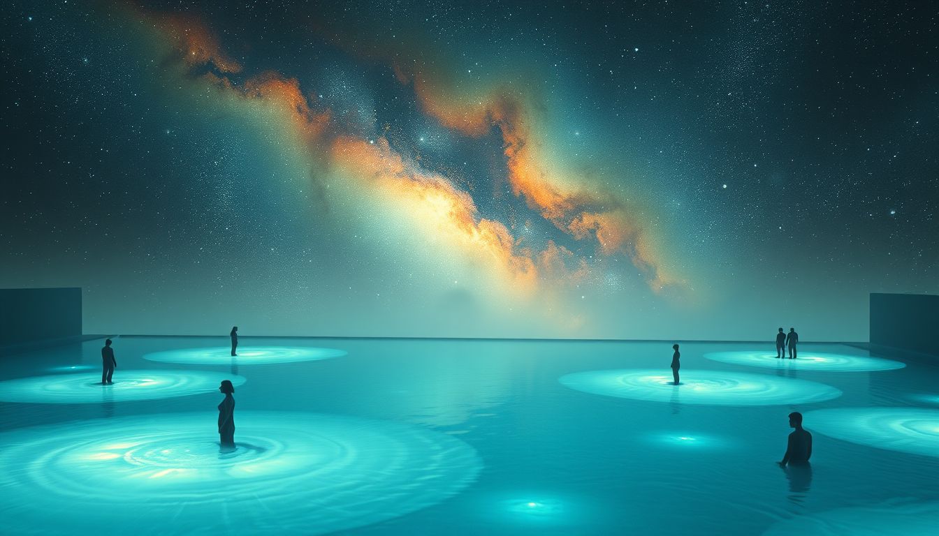 Ein leerer Lido symbolisiert Sehnsucht nach Ruhe und Freiheit.