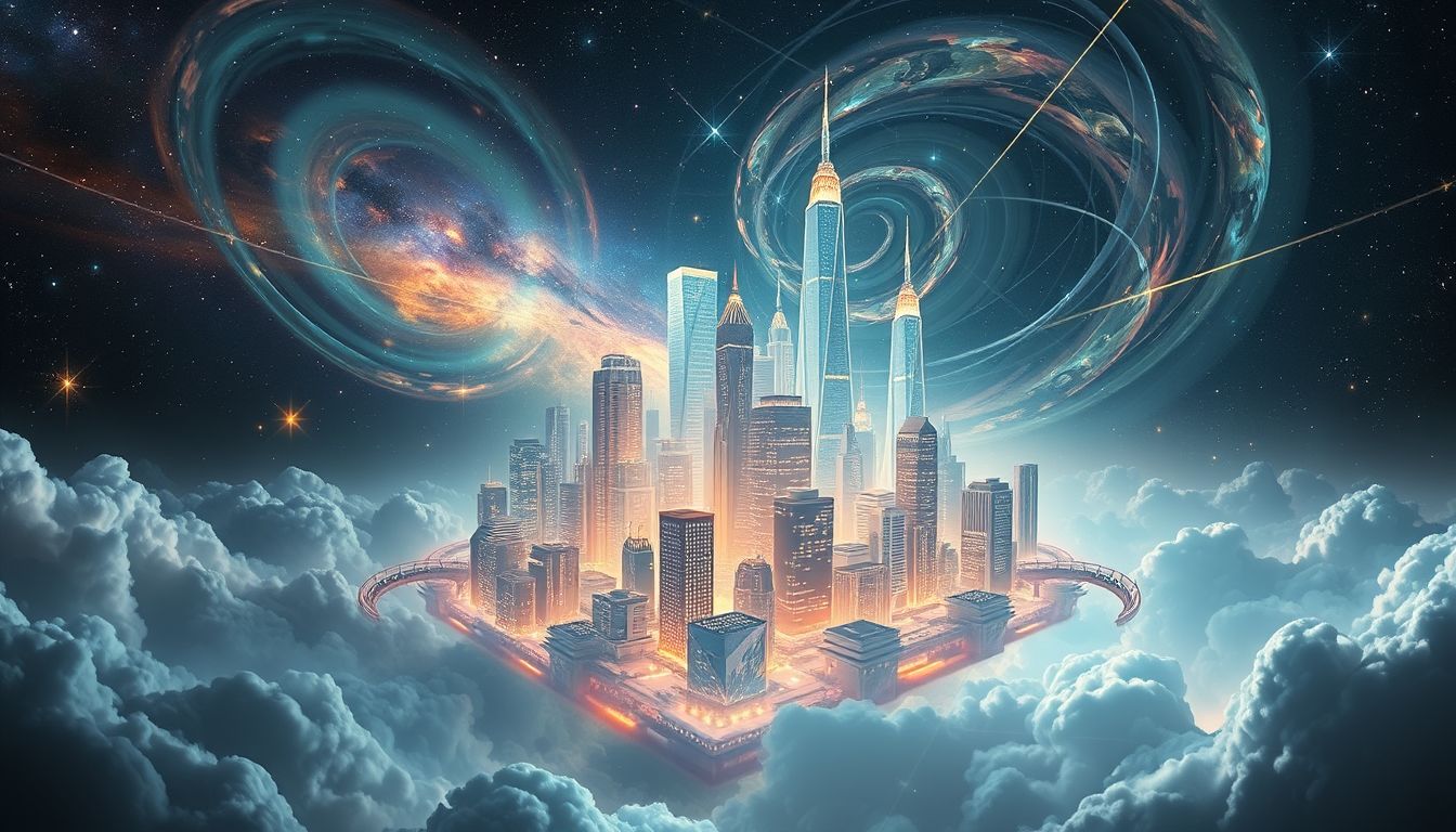 Der Traum vom modernen Stadtzentrum symbolisiert Fortschritt und Zukunft.