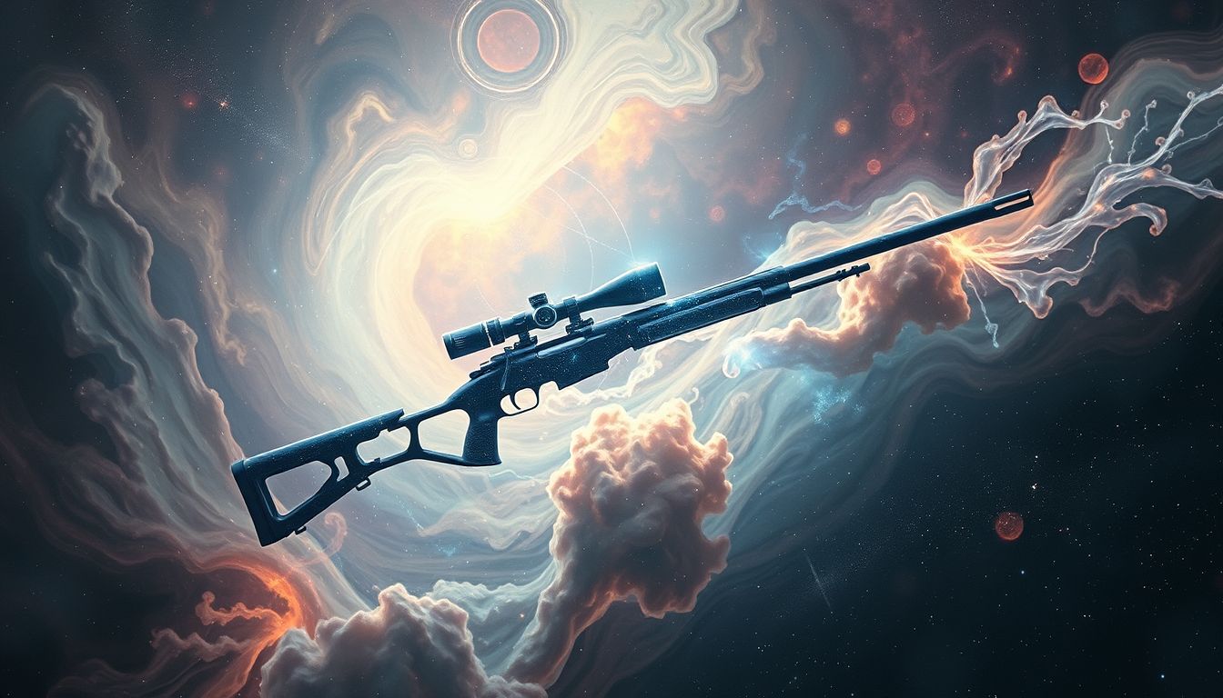 Ein Scharfschützengewehr im Traum symbolisiert oft versteckte Bedrohungen.