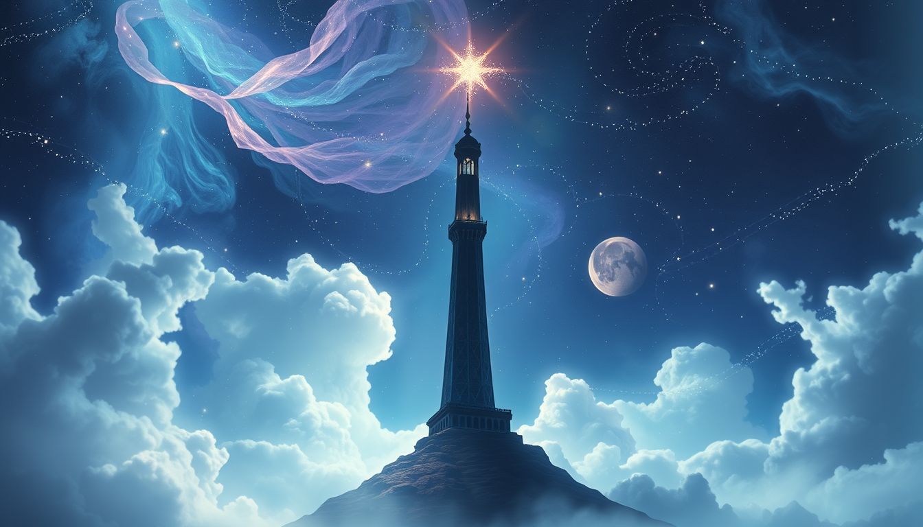 Ein Turm mit Fahne symbolisiert oft Sieg und Zielerreichung im Traum.
