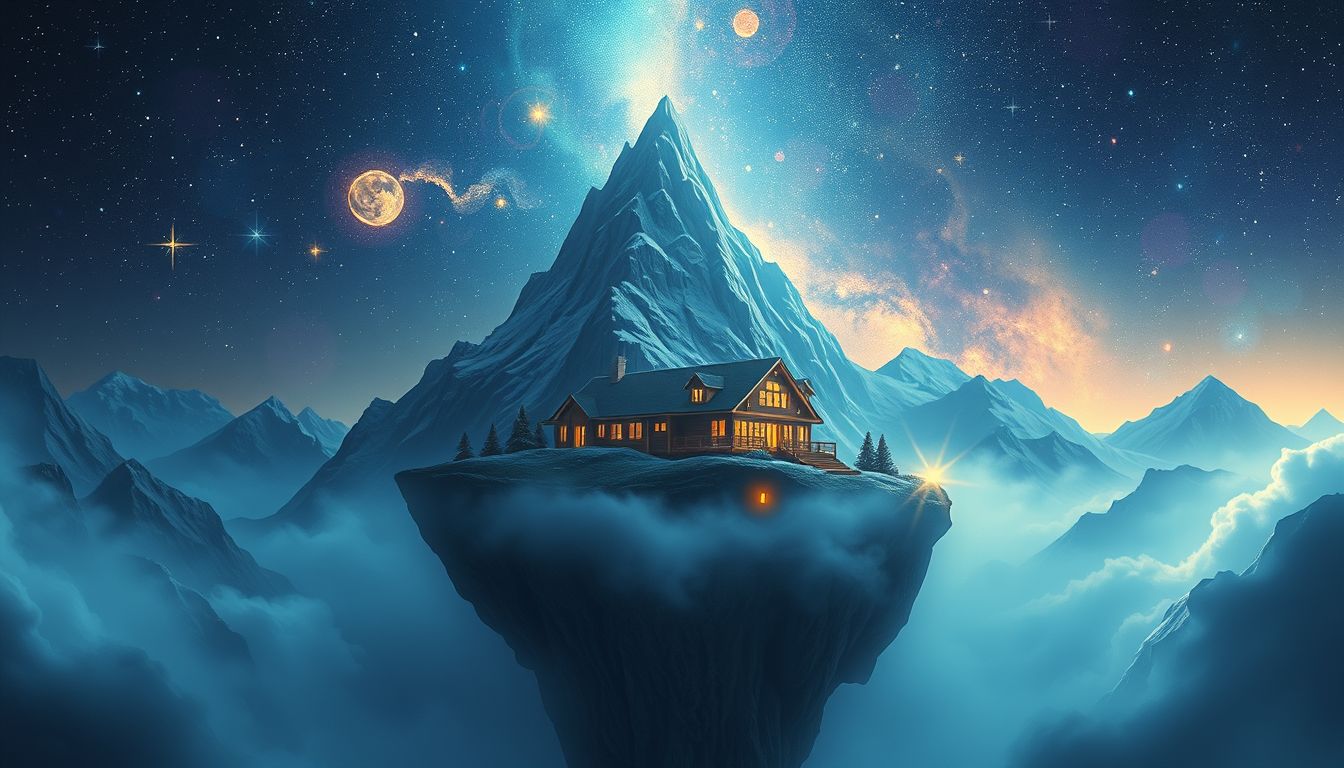 Der Bergwirtshaus-Traum symbolisiert Sehnsucht nach innerer Ruhe und Einkehr.