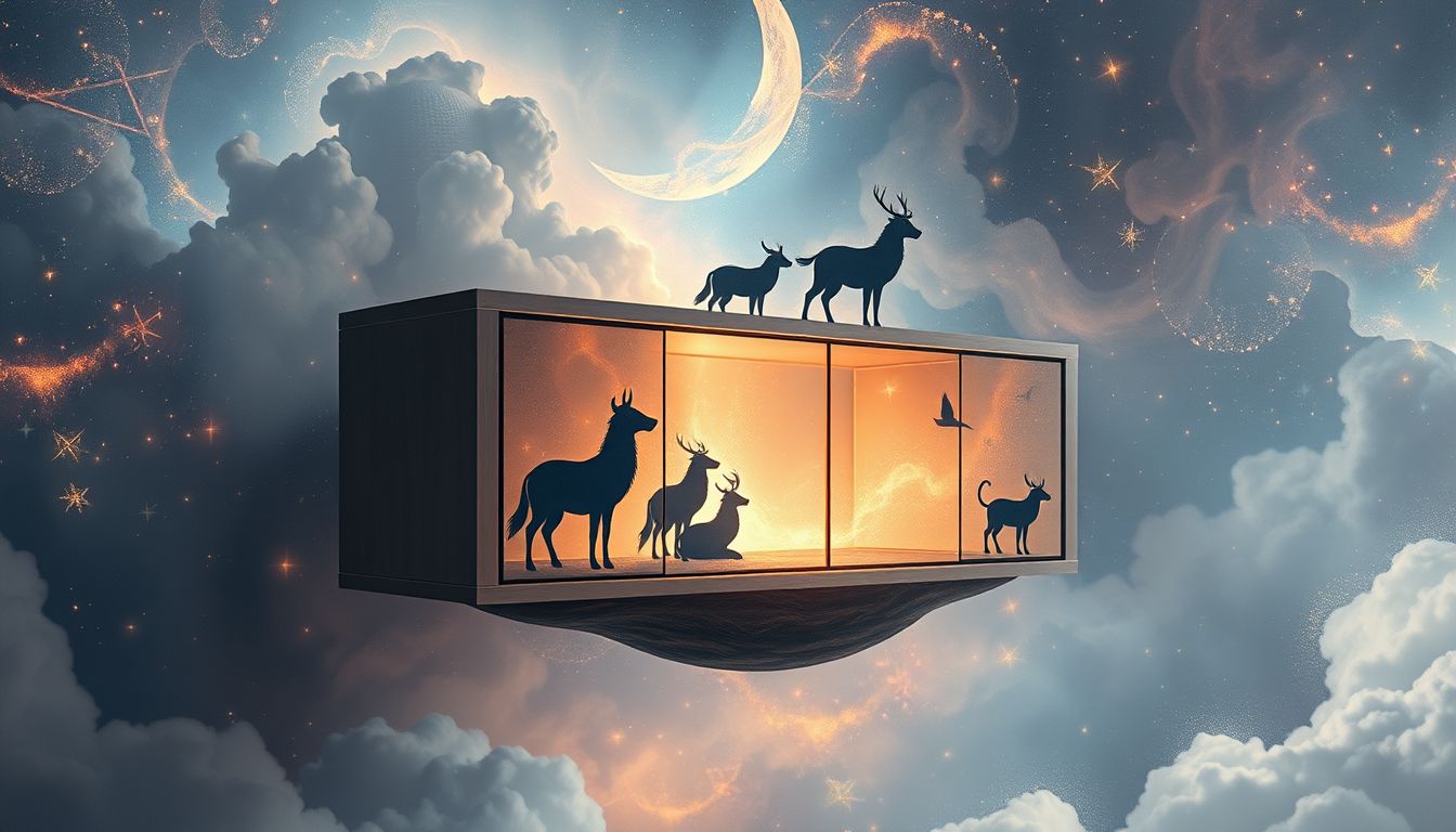 Tiere in Kredenzen symbolisieren oft verborgene Emotionen und Wünsche.