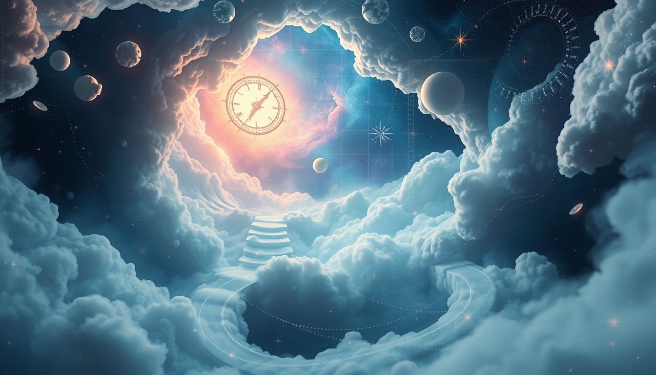 Verirrung im Praxistraum symbolisiert innere Unsicherheit und Entscheidungsdruck.