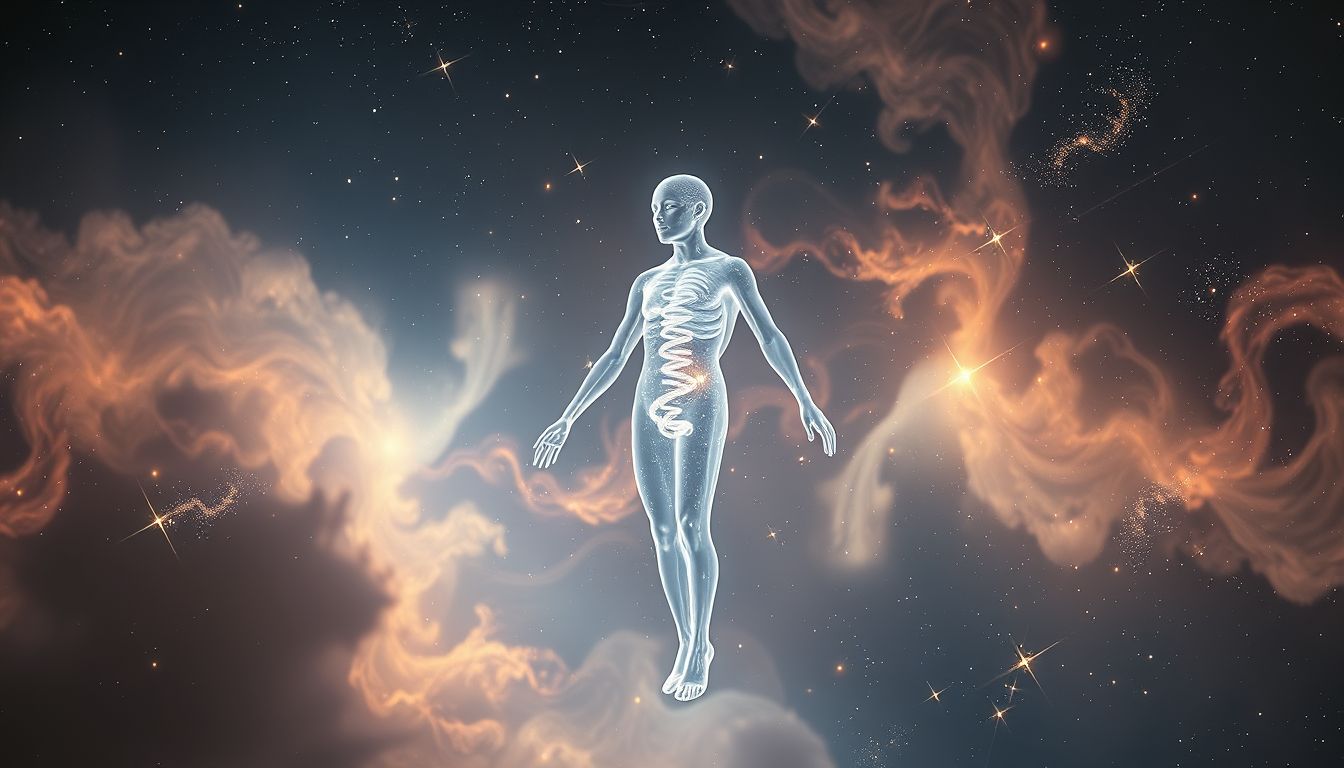 Ein Schraubentraum im Körper symbolisiert innere Veränderung und Heilung.