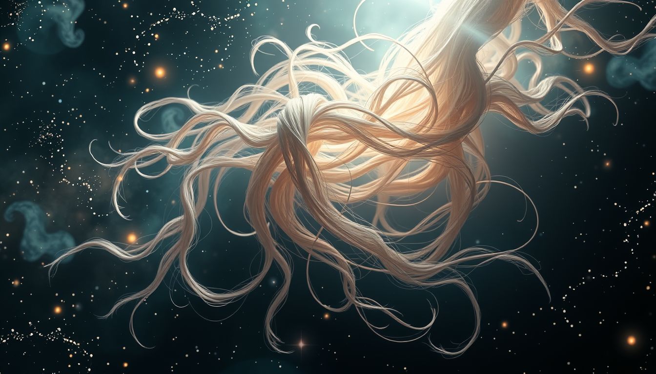 Haare im Fetischtraum symbolisieren oft Kontrolle und Verführung.