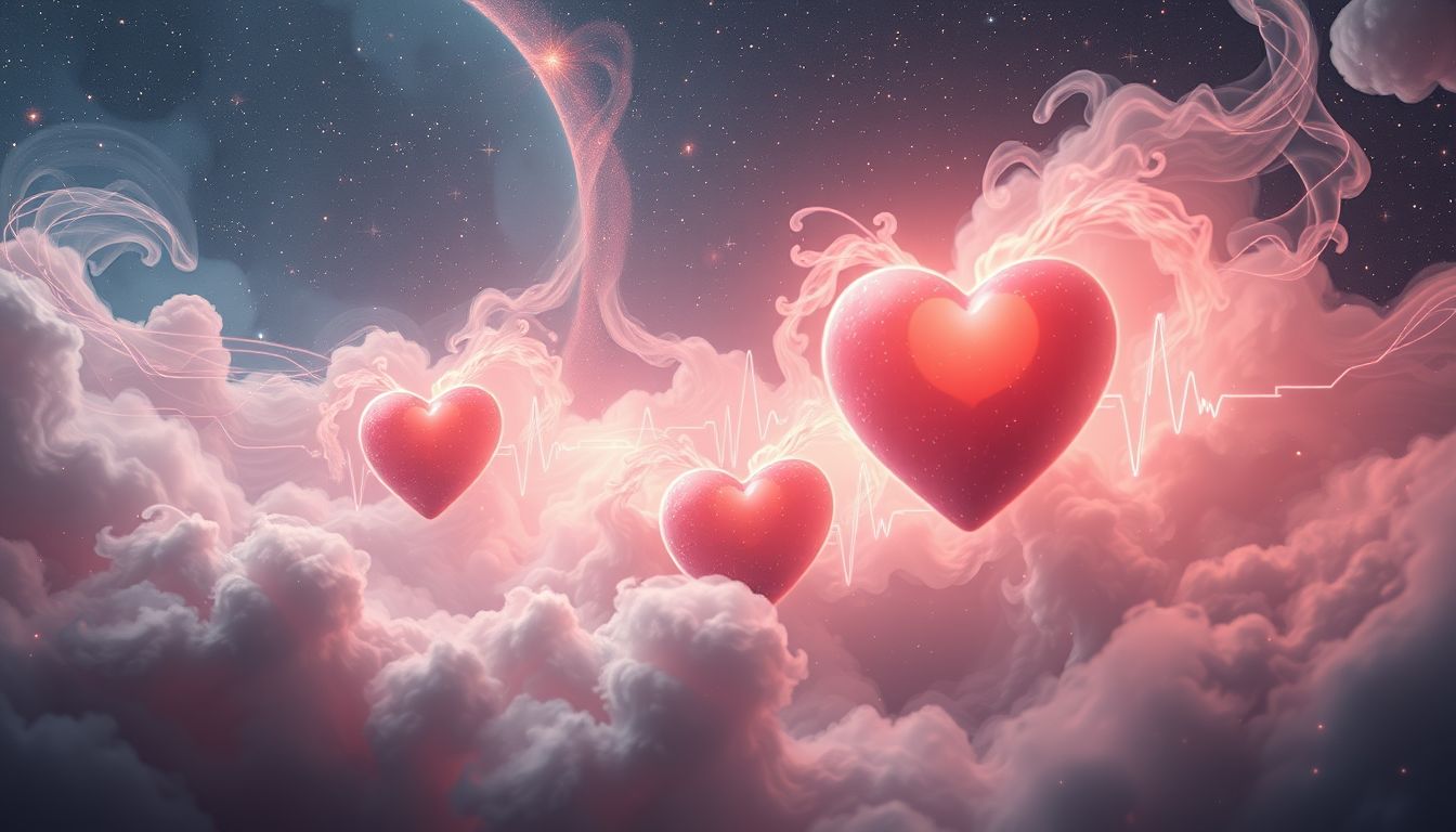 Herzklopfen im Traum signalisiert oft innere Angst und Stress.