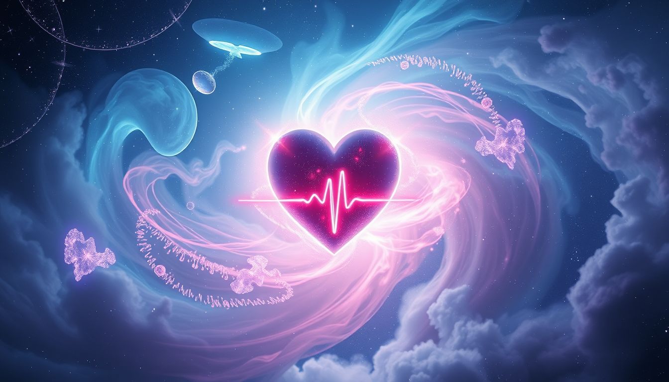 Träume von Herzklopfen signalisieren oft Angst vor Kontrollverlust.