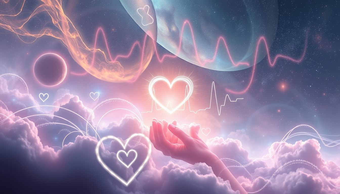 Herzklopfen im Traum deutet oft auf emotionale Spannung hin.