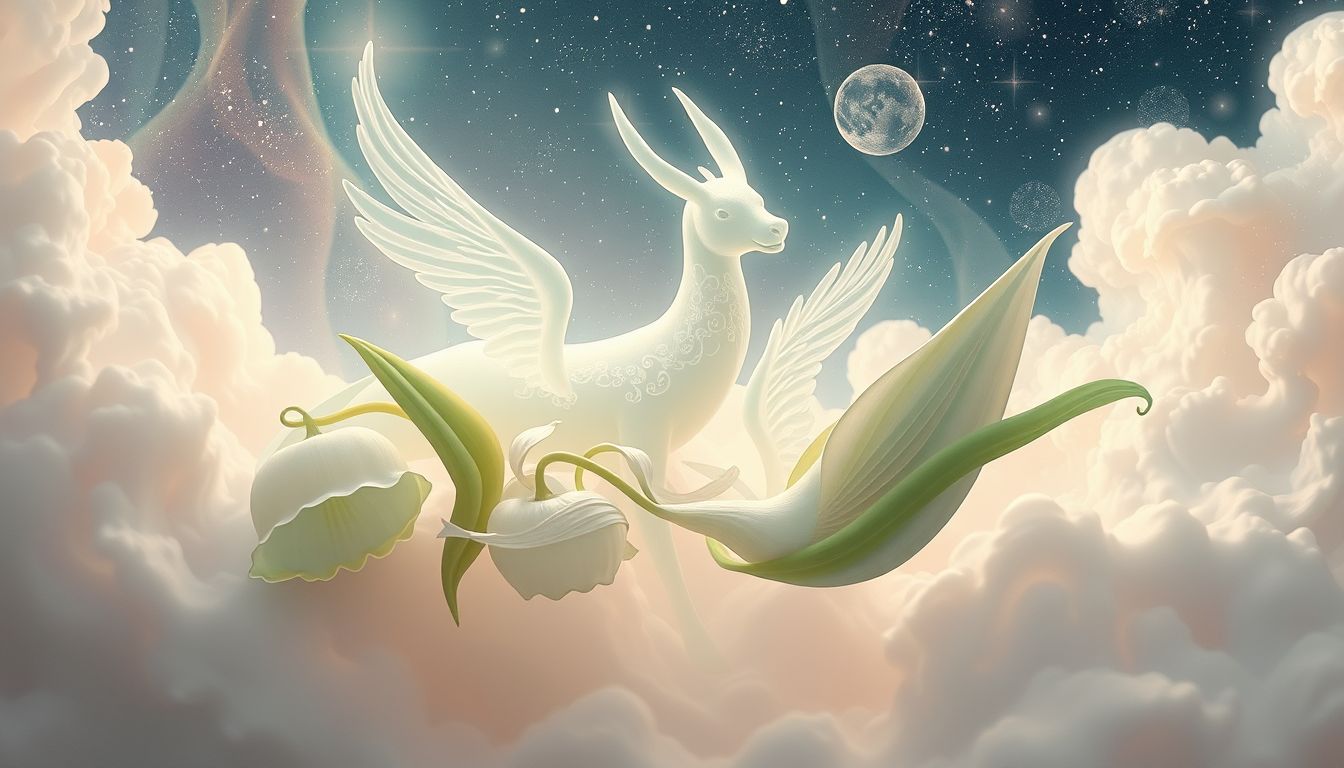 Maiglöckchen im Traum symbolisieren Reinheit und natürliche Harmonie mit Tieren.