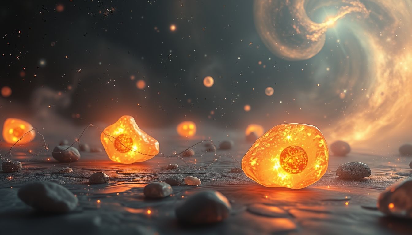 Das Erhitzen von Steinen im Traum symbolisiert innere Transformation.