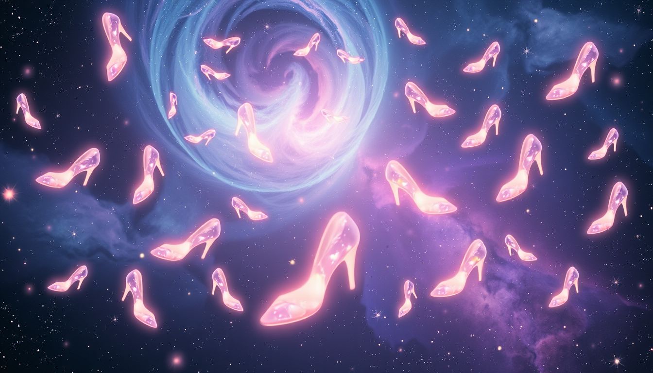 Viele Damenschuhe im Traum symbolisieren Vielfalt und Lebenslust.
