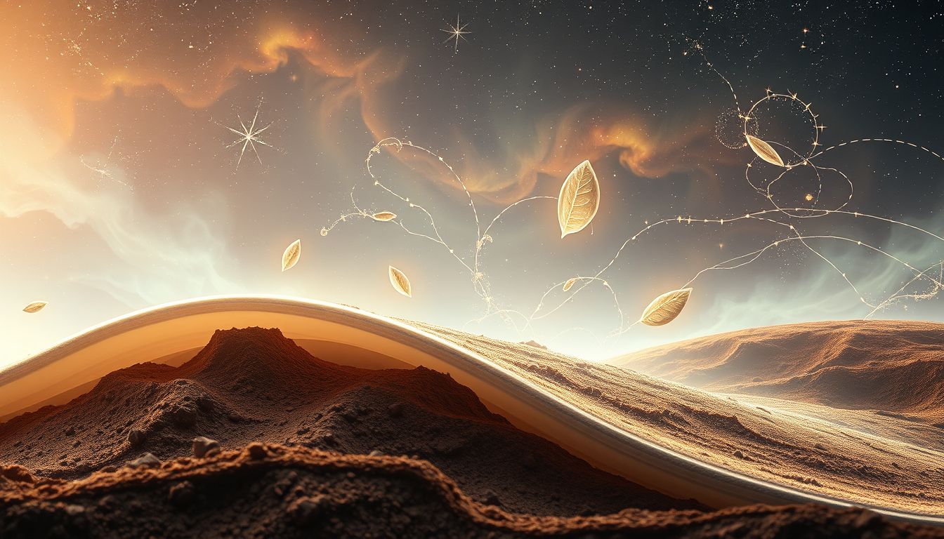 Das Umpflügen fruchtbarer Erde symbolisiert leichten persönlichen Fortschritt.