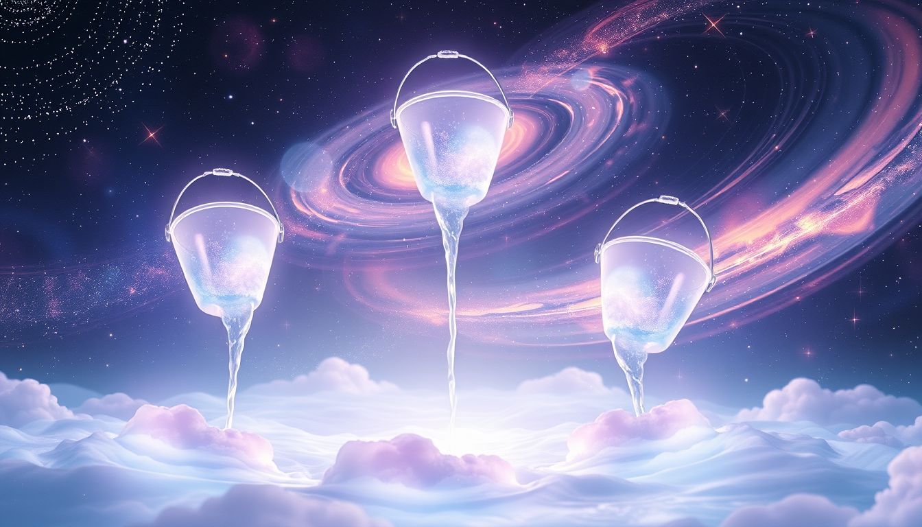 Vom Eimer Wasser verkaufen träumen symbolisiert Geschäftserfolg und Durchhaltevermögen.