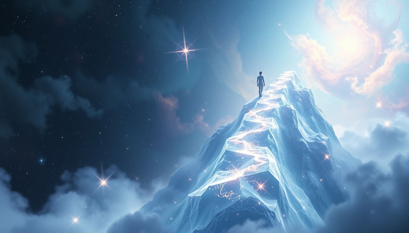 Eine Wanderung bergauf symbolisiert persönliche Herausforderungen und Wachstum.