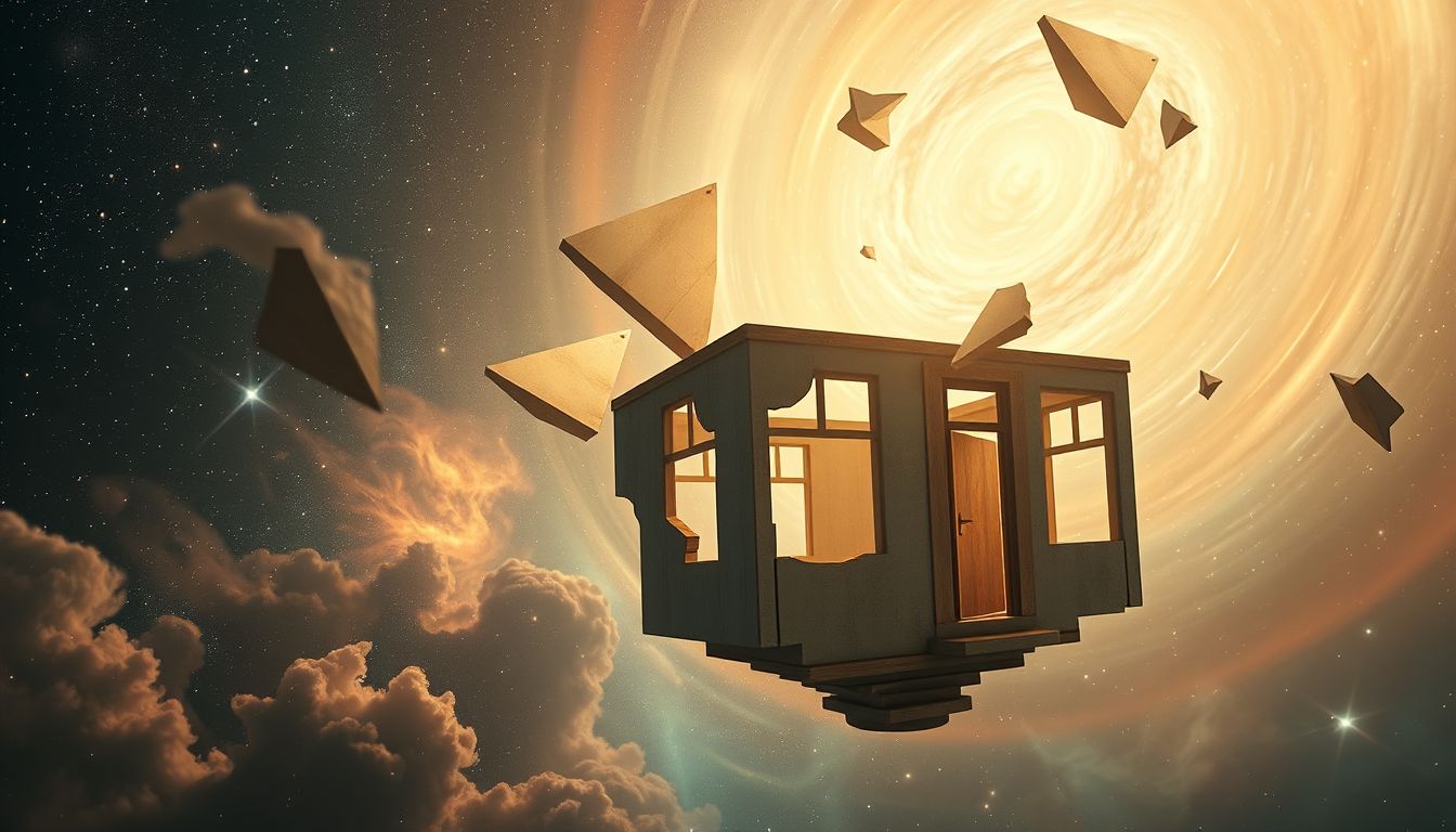 Eine verlassene Zweigstelle symbolisiert oft verpasste Chancen oder Isolation.