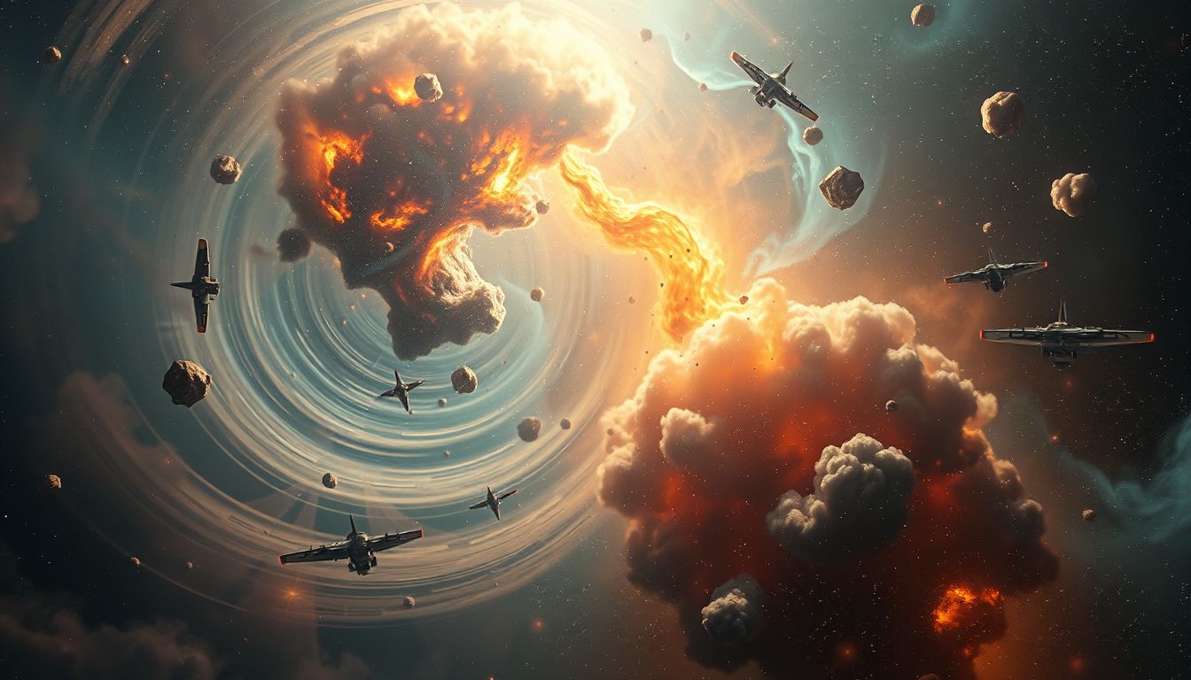 Träume vom Bombardement spiegeln oft unterdrückte Angst vor Konflikten wider.