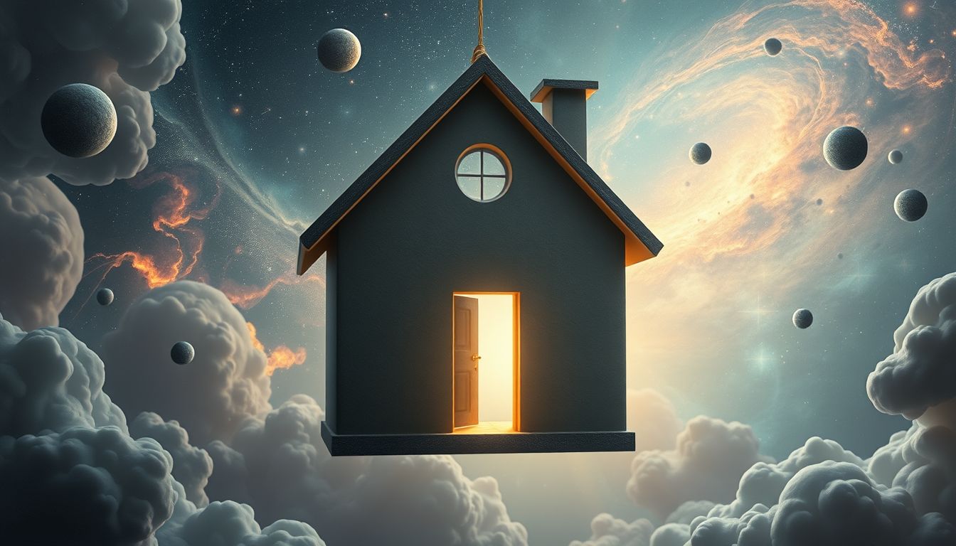 Ein geheimes Zimmer symbolisiert verborgene Wünsche und unbewusste Gedanken.