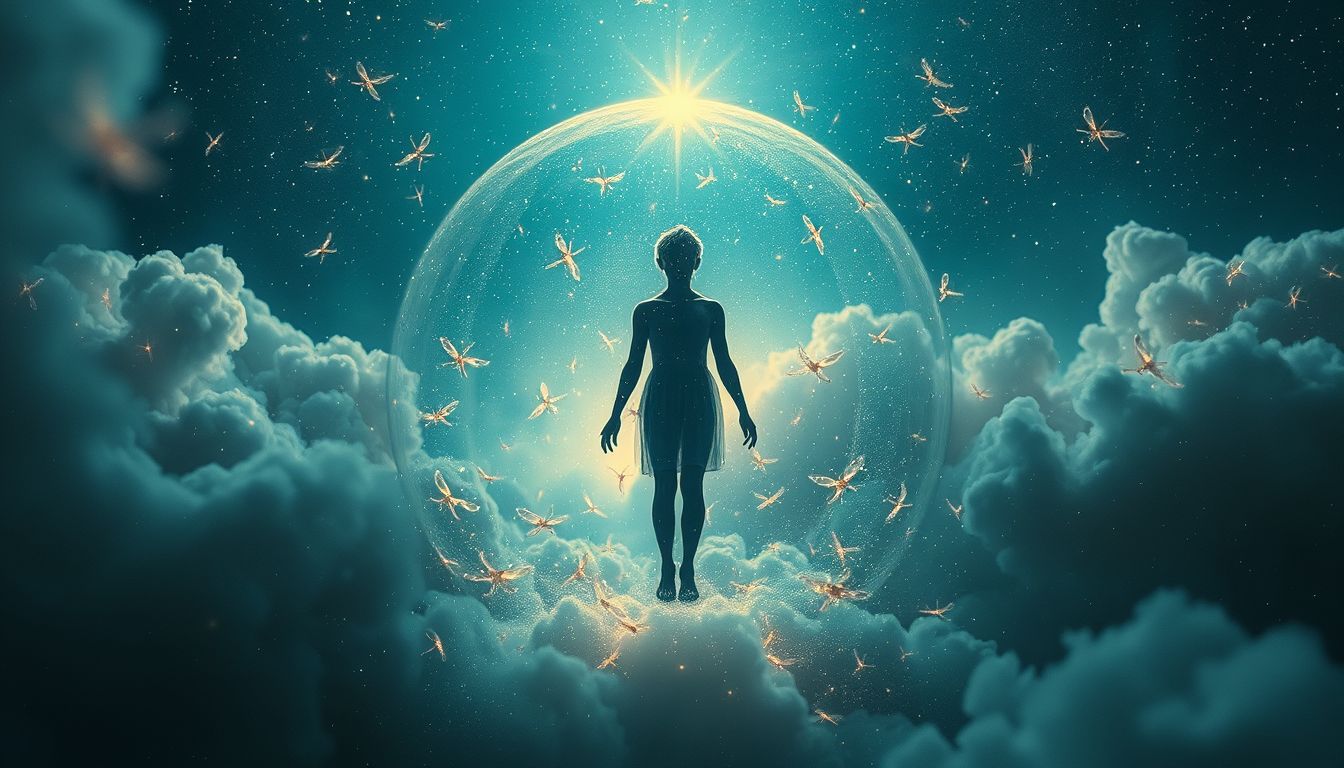 Träume von Stechmücken symbolisieren oft innere Hilflosigkeit und Frustration.