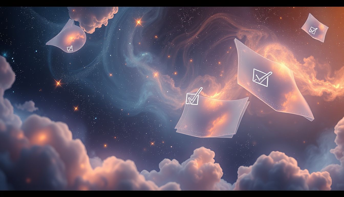 Ein Notizbuch symbolisiert Kontrolle, Struktur und bewältigten Alltagsstress.