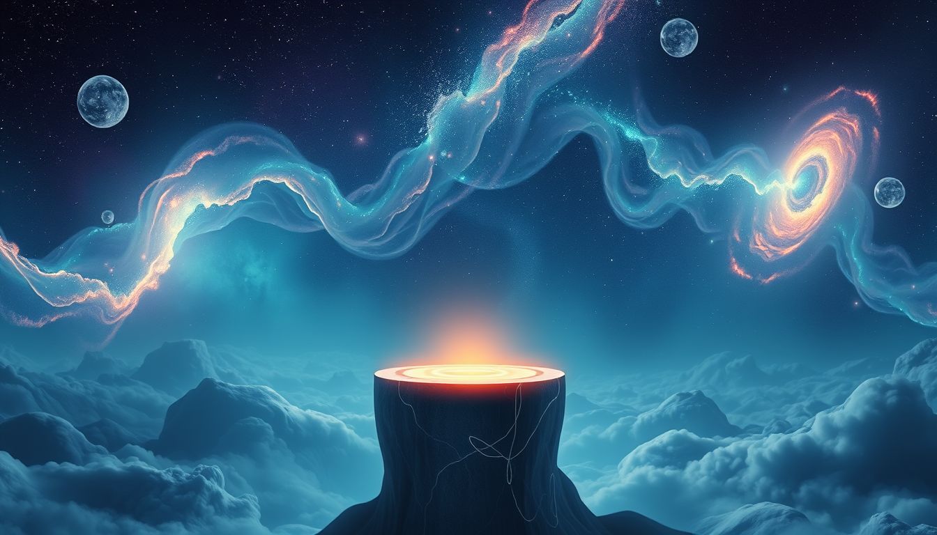 Ein Sockel in ungewöhnlicher Umgebung symbolisiert neue Perspektiven.