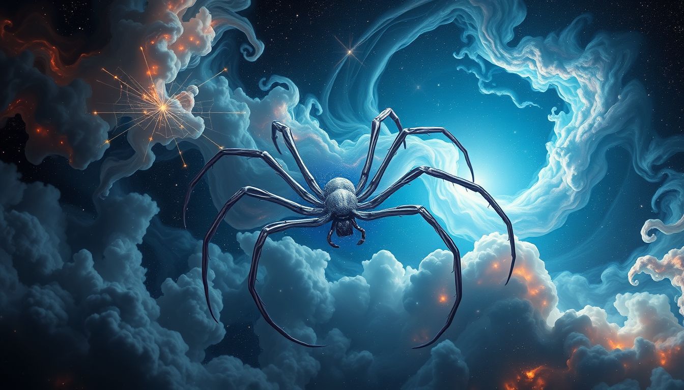 Das Töten einer Spinne symbolisiert oft unterdrückte innere Instinkte.