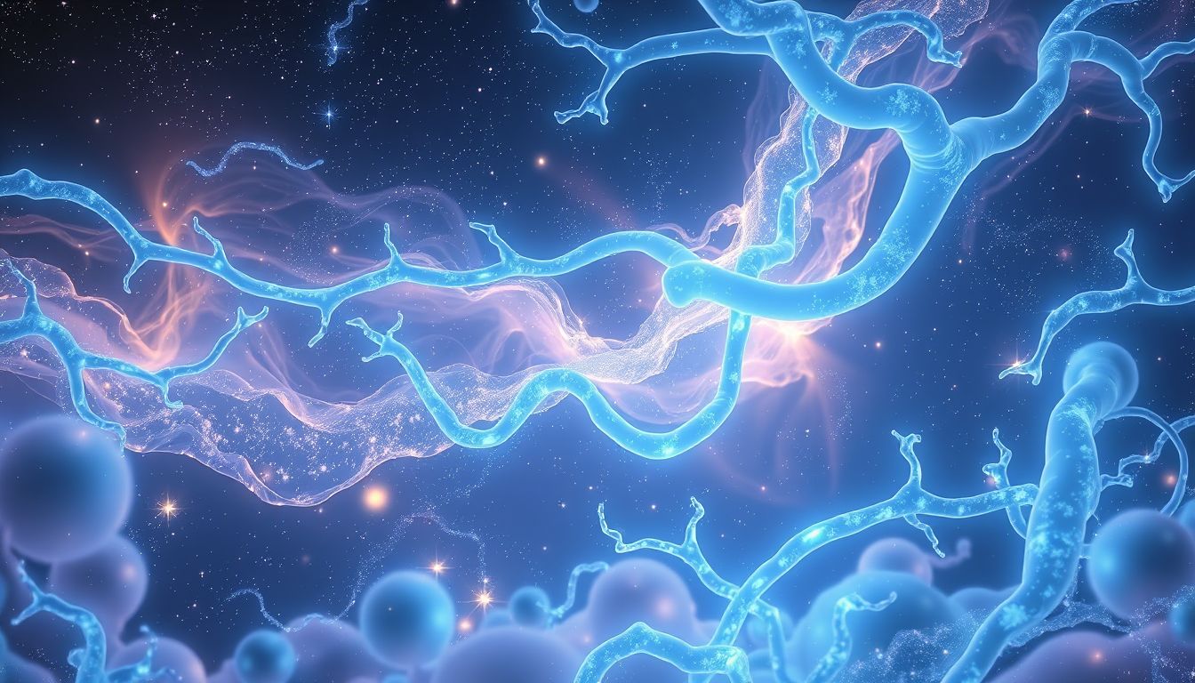 Blaue Arterien symbolisieren im Traum oft Ruhe und geistige Klarheit.