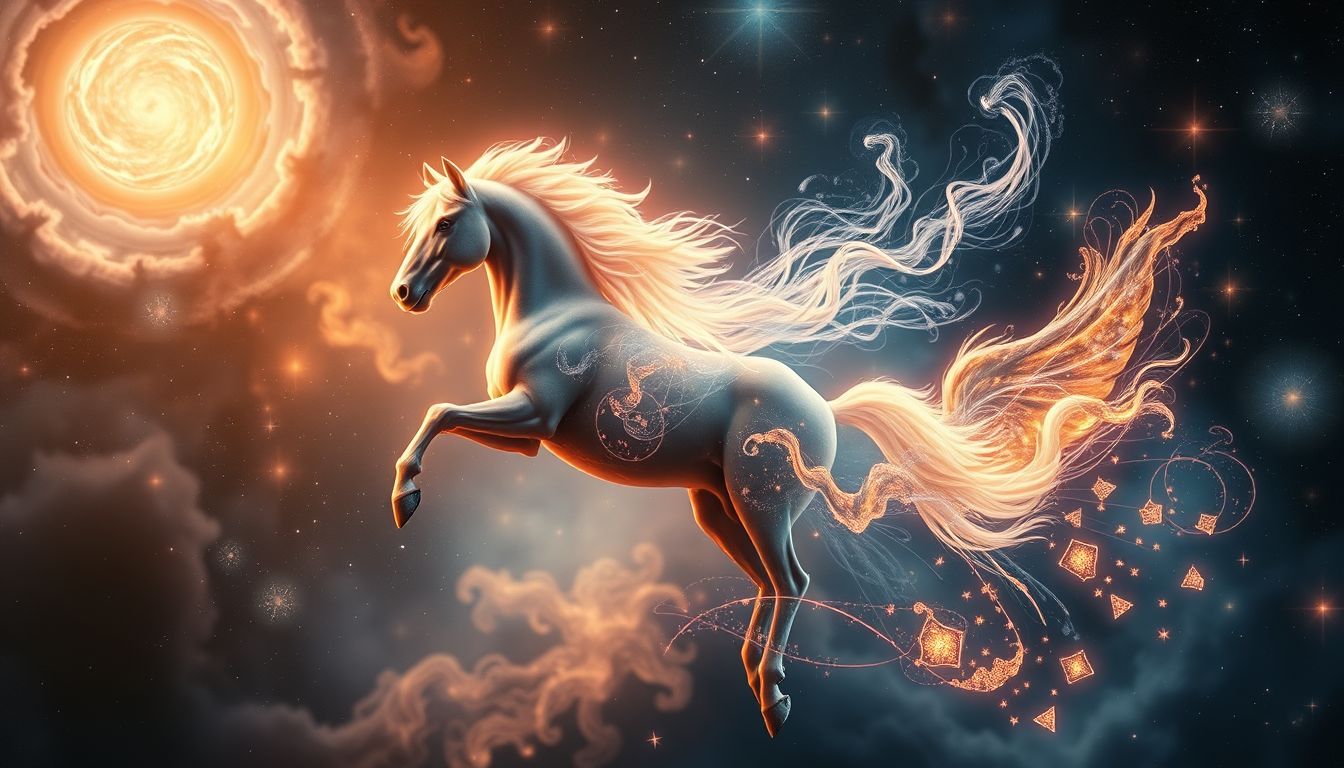 Ein Zugtier symbolisiert innere Wandlung und verstärkte Selbstwahrnehmung.