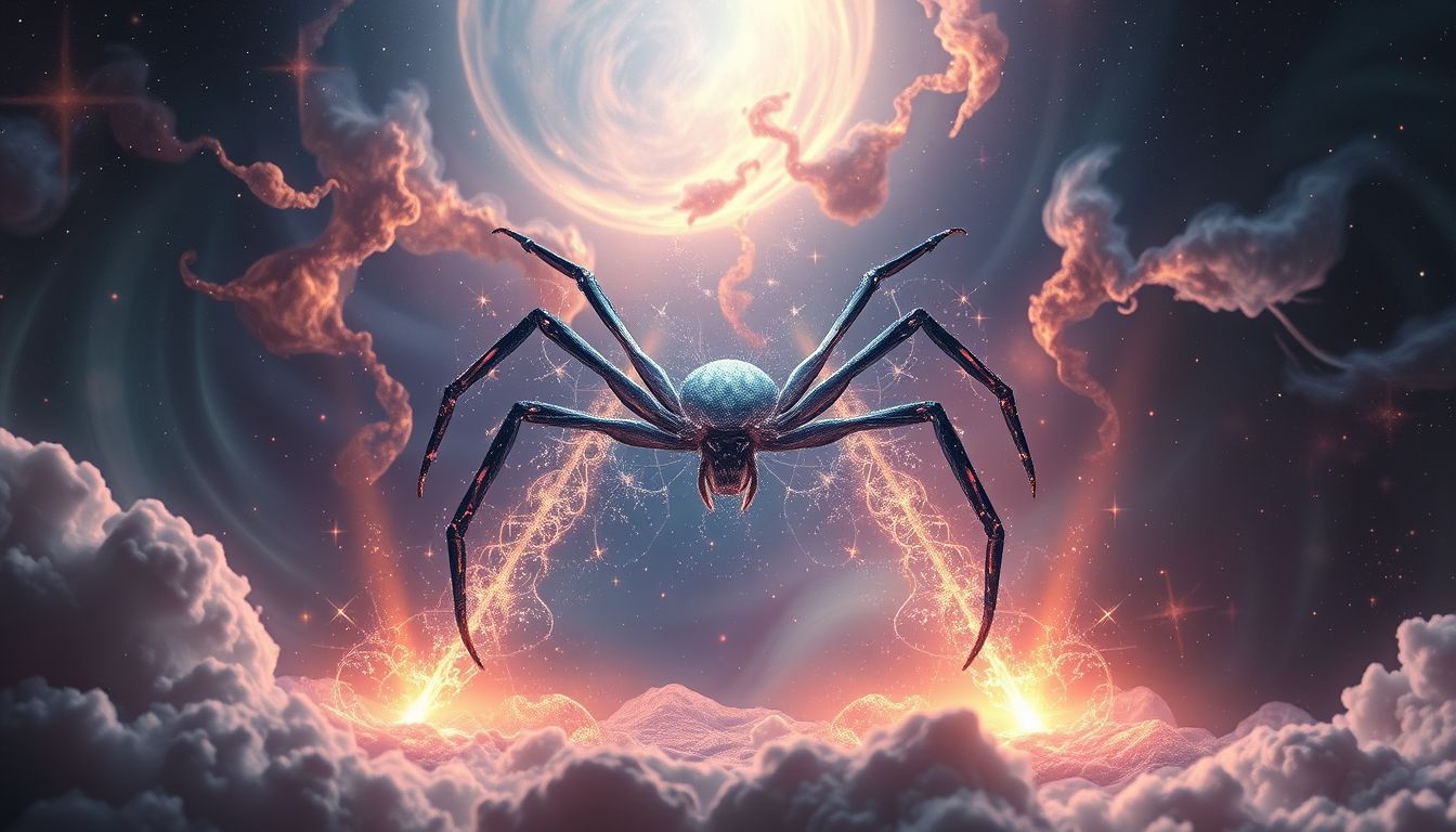 Das Töten der 18. Spinne symbolisiert Schutz vor Neid.