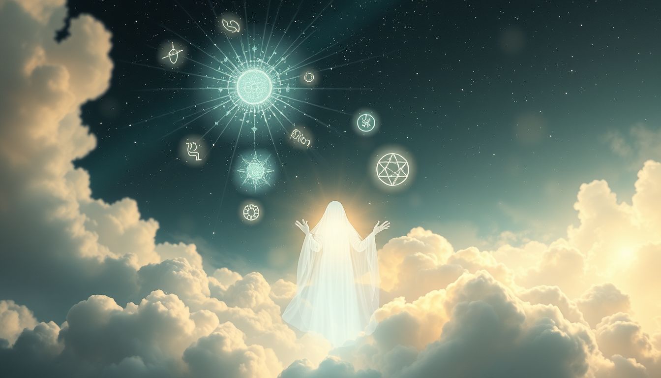 Ein Mystiker im Traum symbolisiert spirituelle Führung und Erkenntnis.