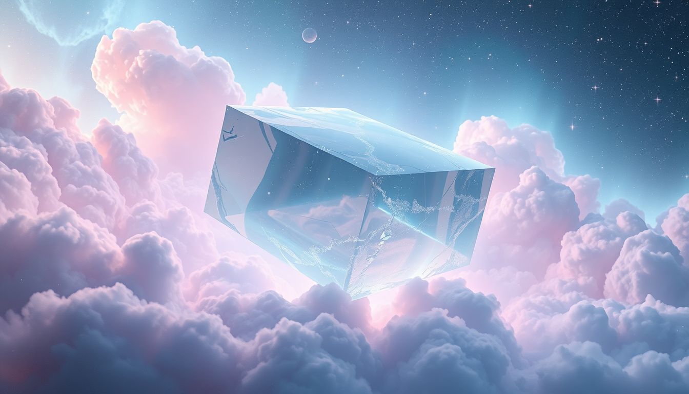 Ein Eisblock im Traum symbolisiert emotionale Kälte und Blockaden.