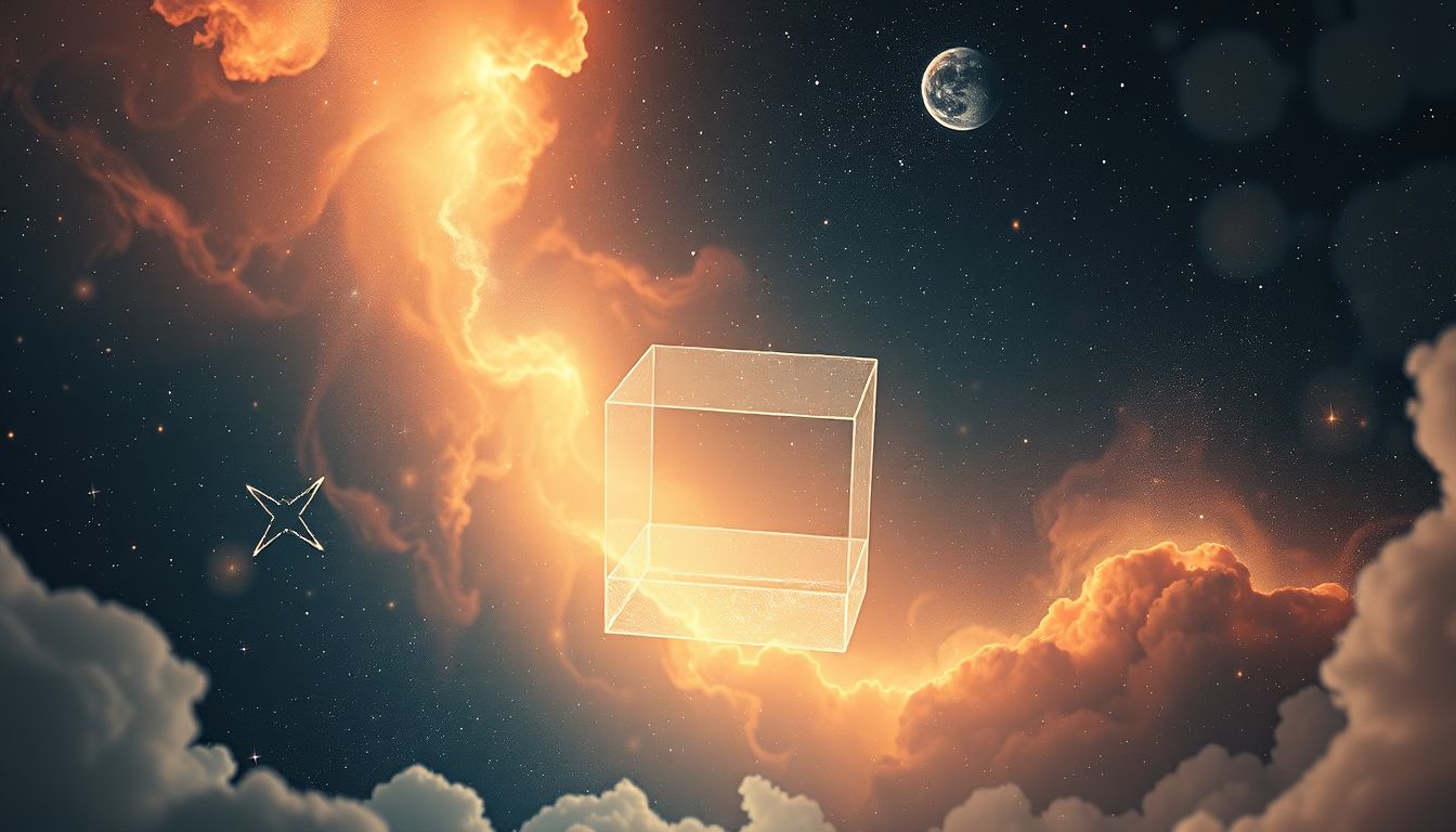 Jemanden in einer Schachtel sehen symbolisiert verborgene Gefühle erkennen.