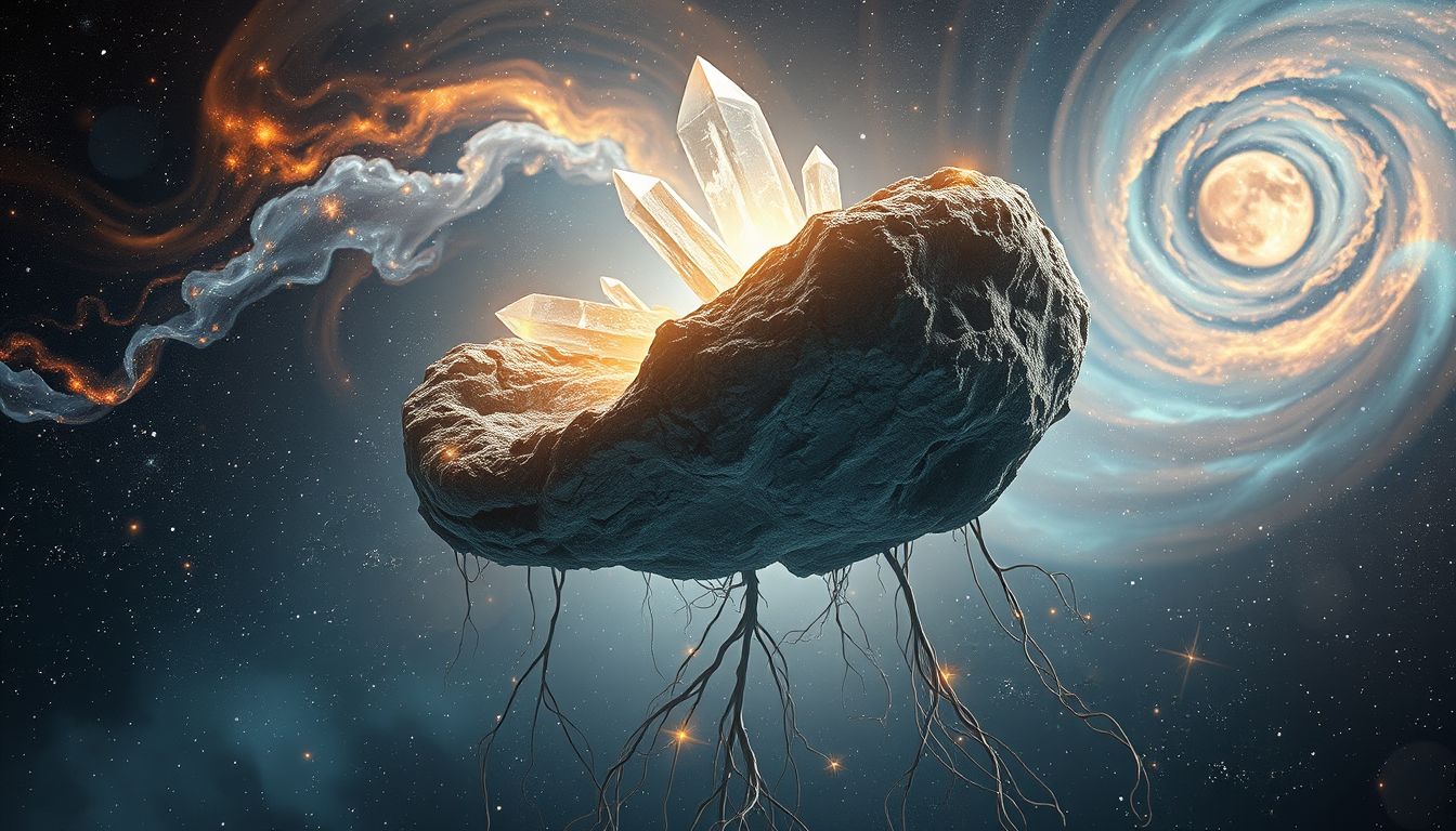 Kalzium symbolisiert Erdung, Stabilität und tiefe Naturverbundenheit im Traum.