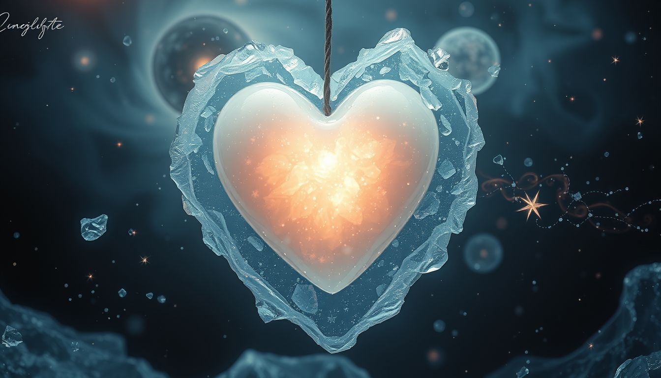 Von eingefrorenem Herzen träumen symbolisiert emotionale Kälte und Isolation.