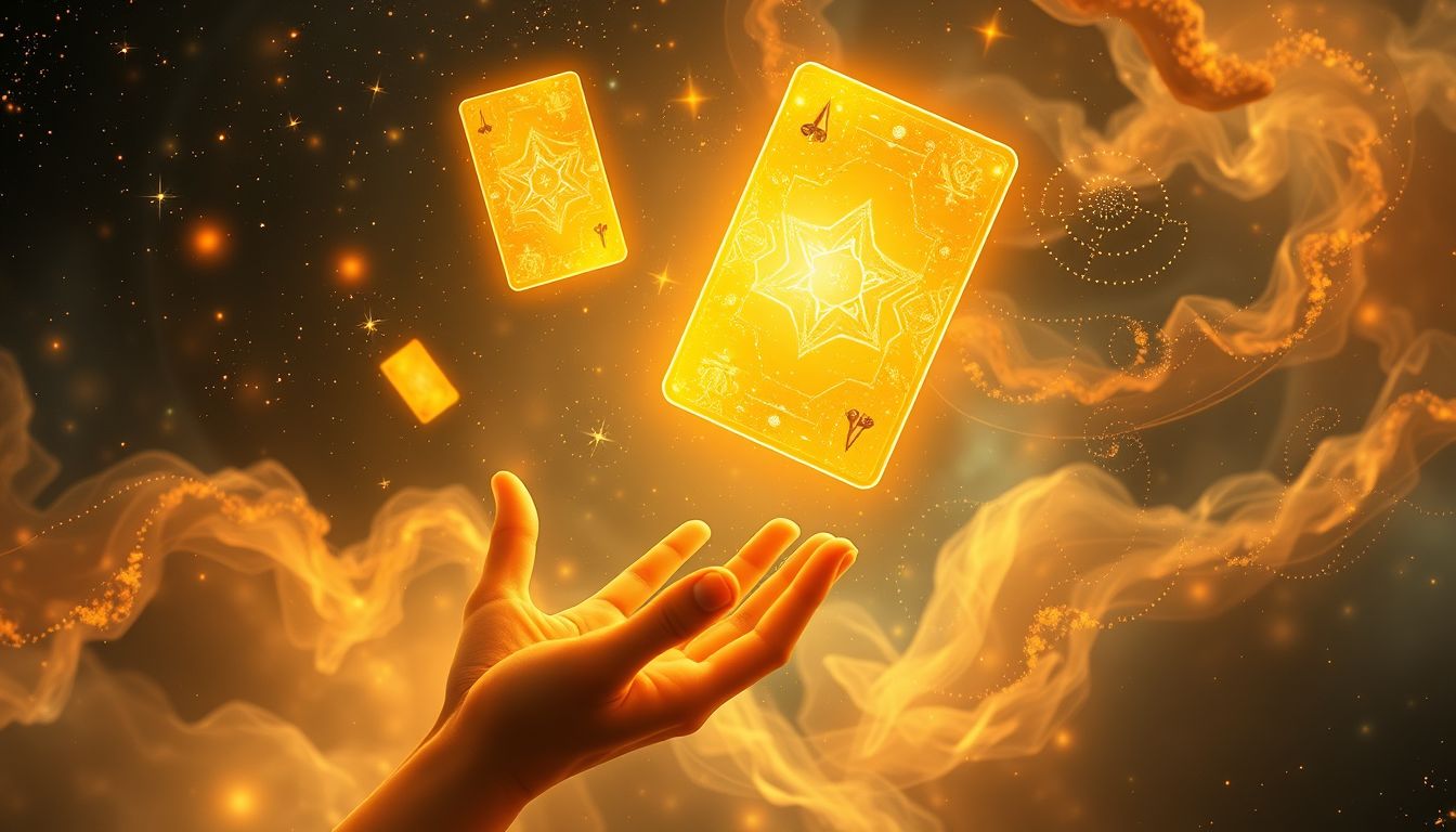 Ein Traum von guten Karten symbolisiert bevorstehendes Glück.