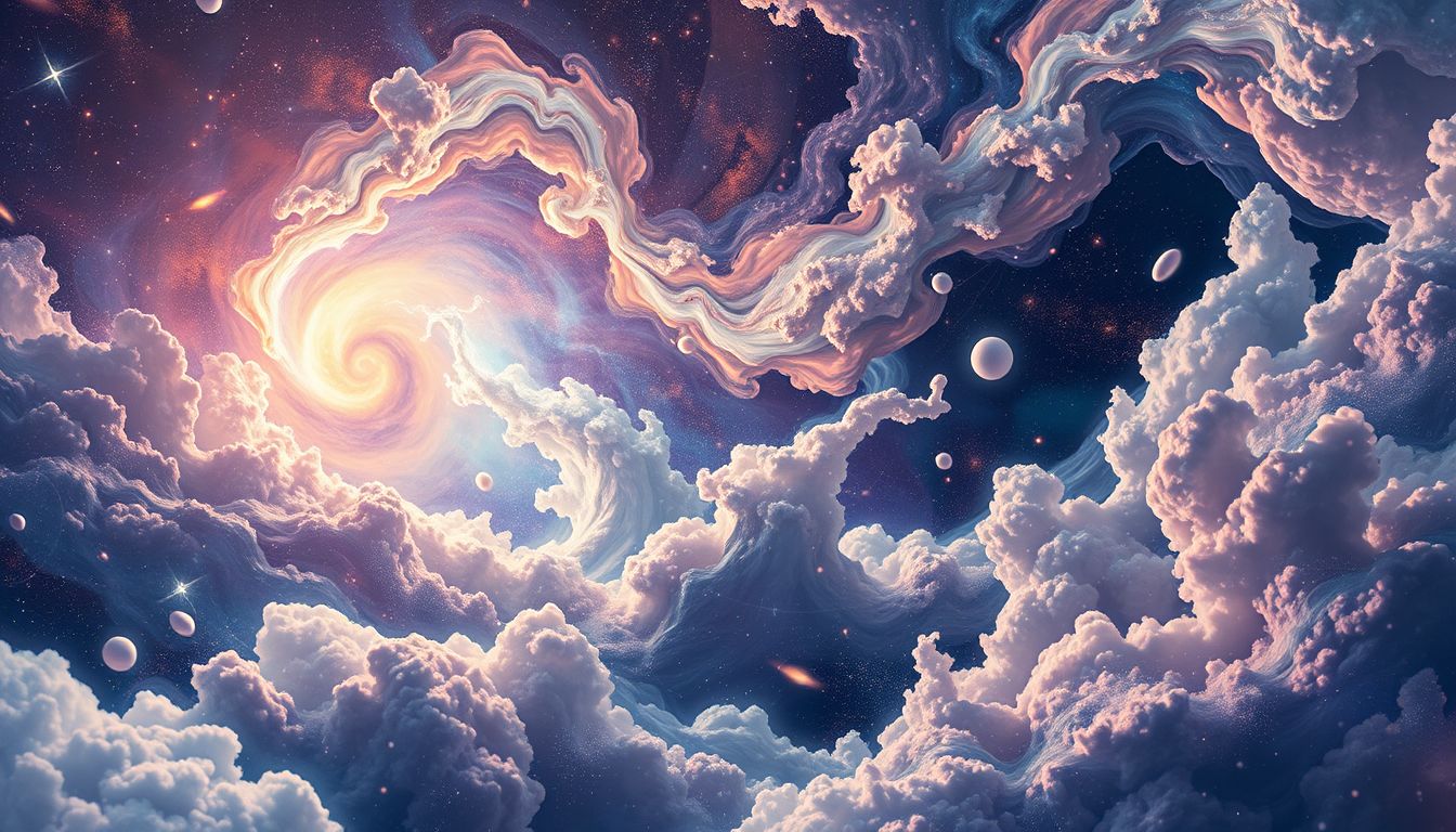 Ein Rauschen im Rundfunk symbolisiert innere Unsicherheit und Durcheinander.