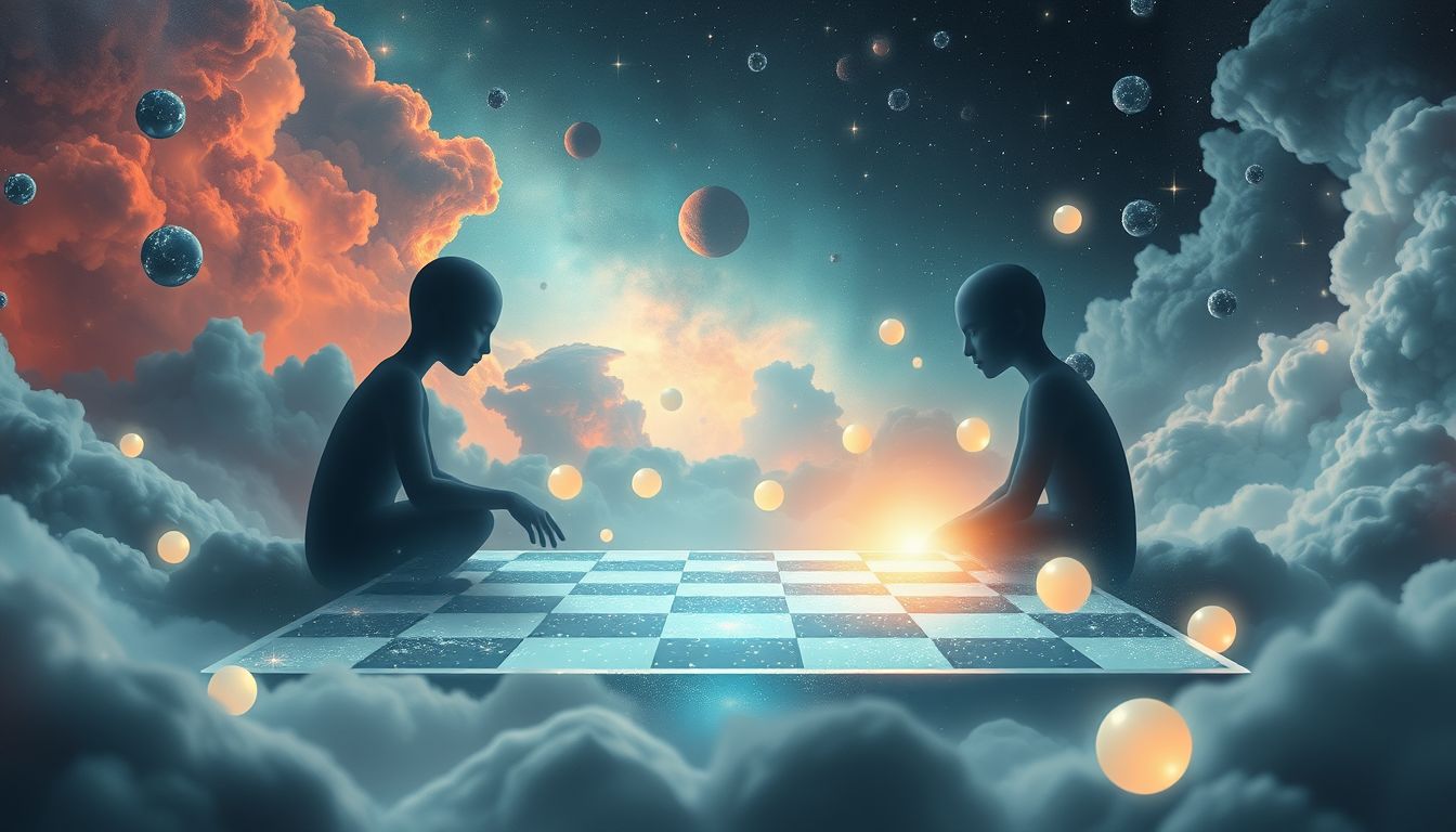 Der Traum symbolisiert verborgene Herausforderungen und ungewisse Begegnungen.