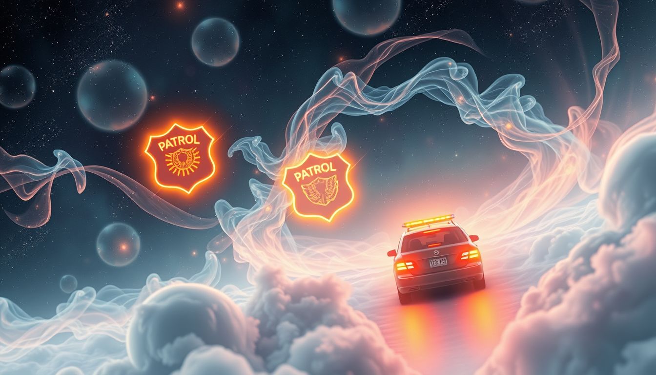 Der Traum von Autobahnpolizei symbolisiert Kontrolle und Regeln im Leben.