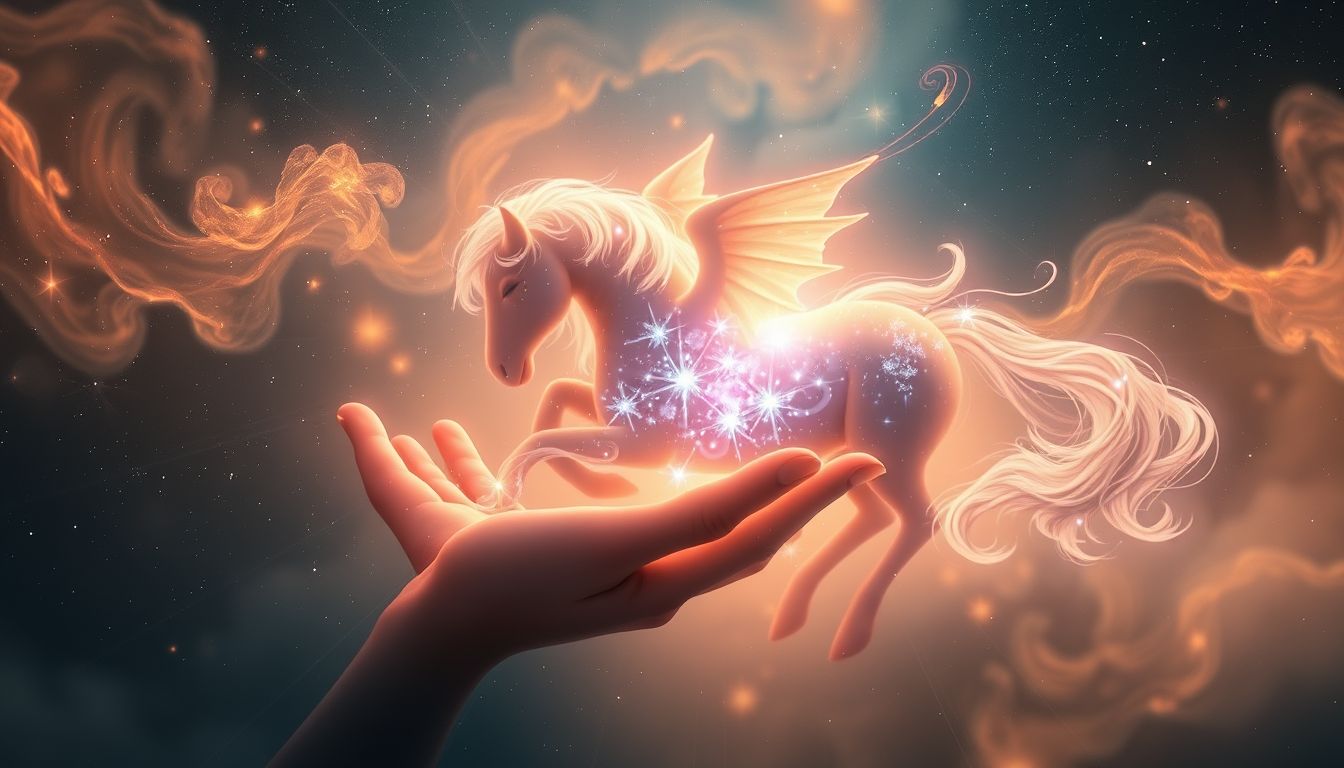 Zugtierträume symbolisieren Heilung, Regeneration und innere Stärke.