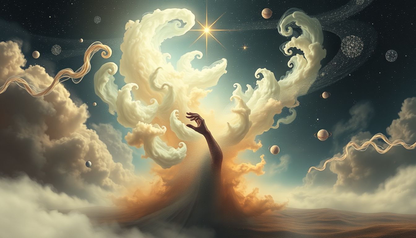 Einen sterbenden Mystiker sehen symbolisiert spirituelle Transformation und Loslassen.