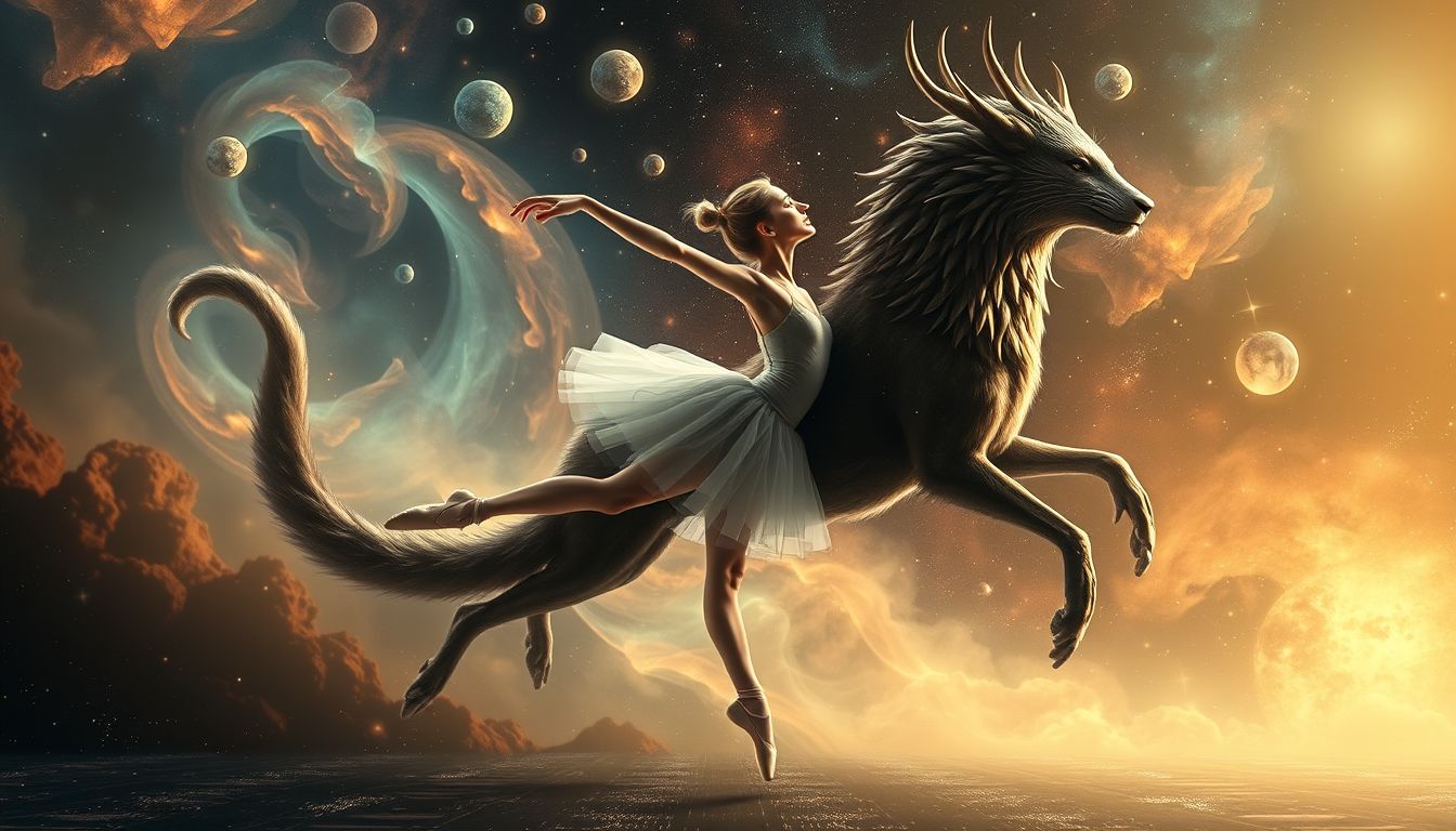 Der Traum symbolisiert Verwandlung und innere Freiheit durch Tanz.