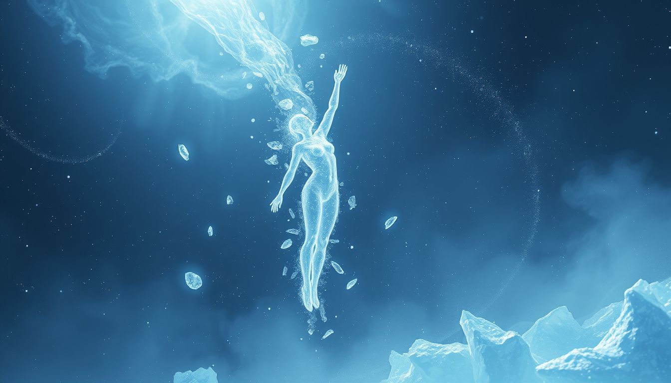 Das Einfrieren im Traum symbolisiert oft Angst vor dem Tod.