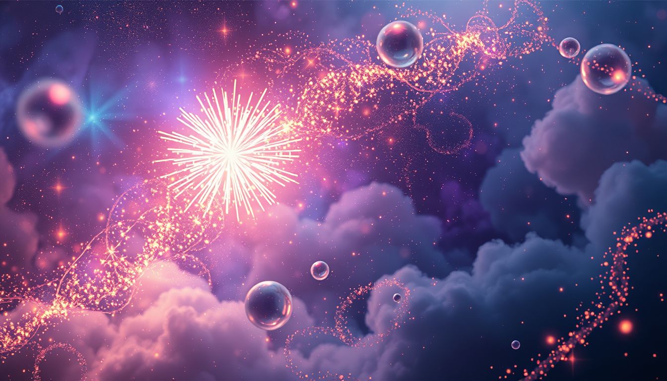 Feuerwerk symbolisiert kurzlebige Glücksmomente voller Euphorie.