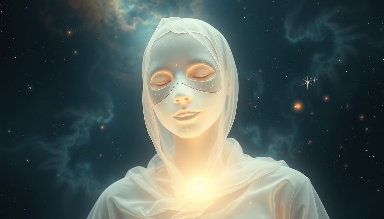 Das Träumen von Masken symbolisiert oft verborgene Gefühle und Identitäten.