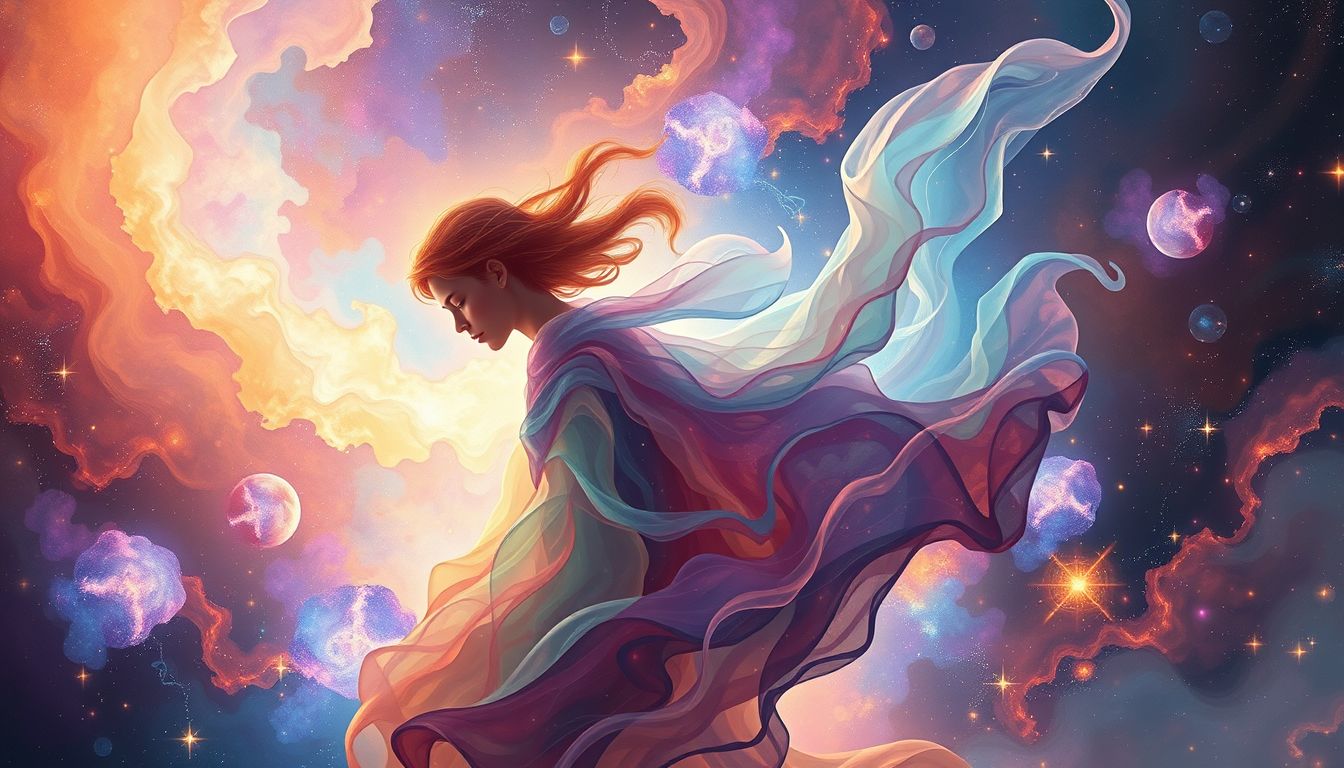 Bedeckt sein mit Farbe symbolisiert oft verborgene Emotionen im Traum.