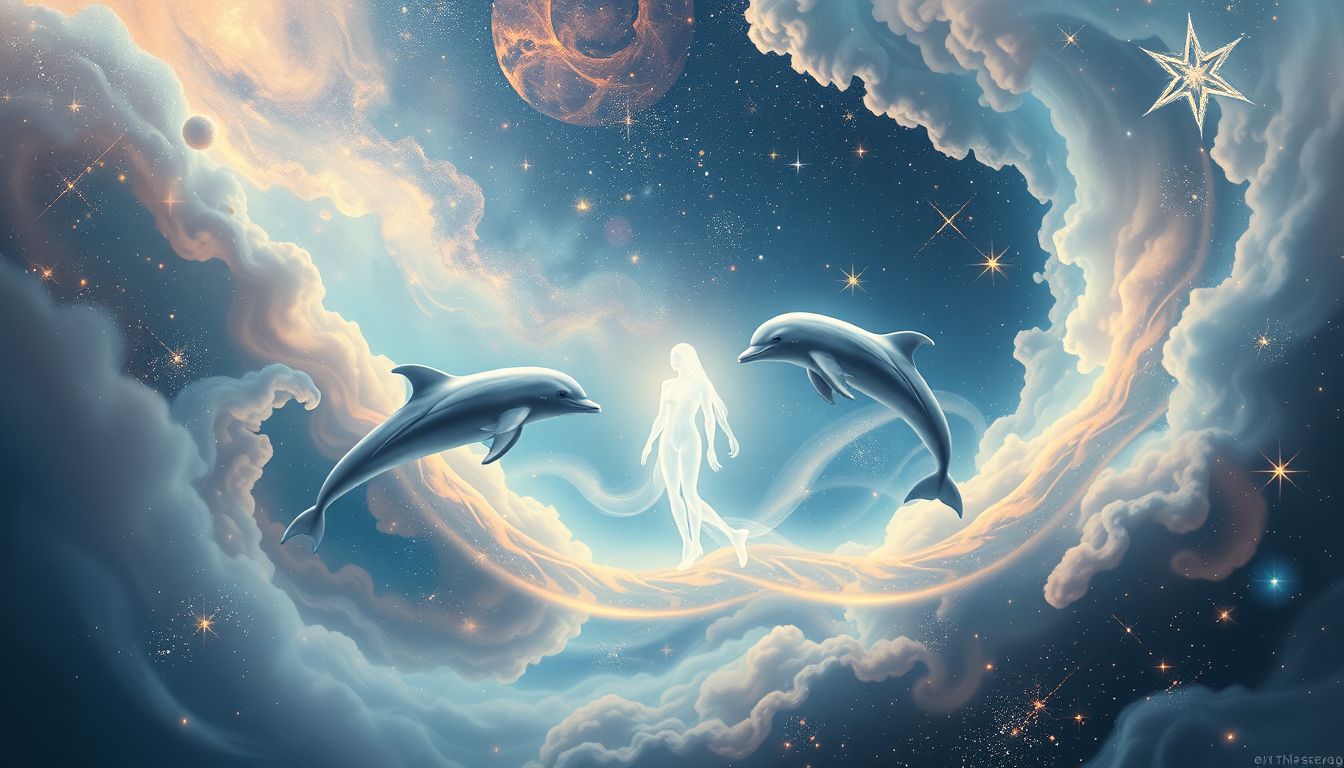 Delphine symbolisieren Führung, Intuition und sichere Lebenswege im Traum.