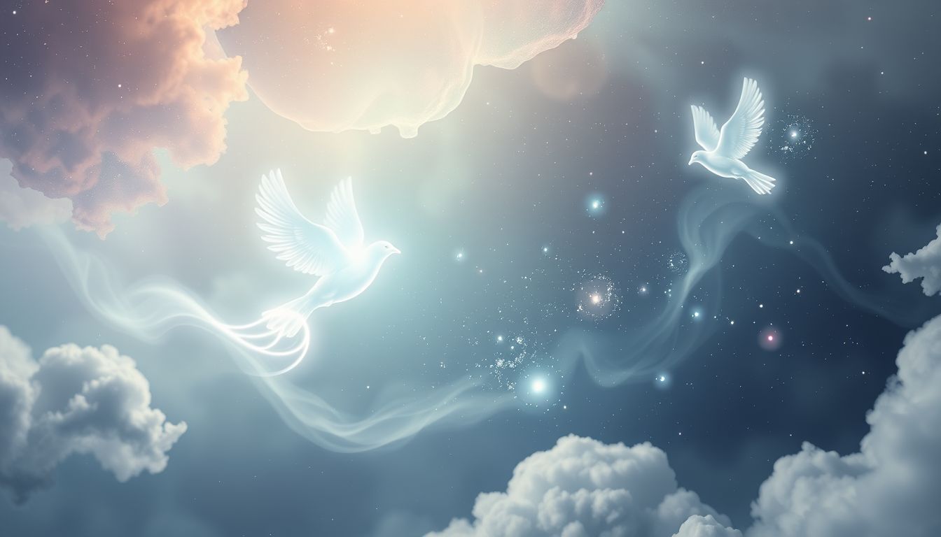 Der Heilige Geist im Traum symbolisiert göttliche Führung und Inspiration.