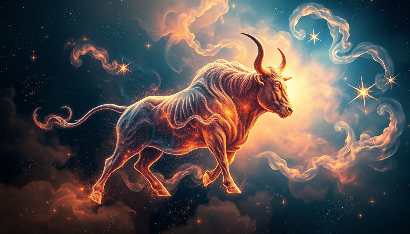 Der Stier symbolisiert Stärke, Durchhaltevermögen und unbezähmbare Kraft.