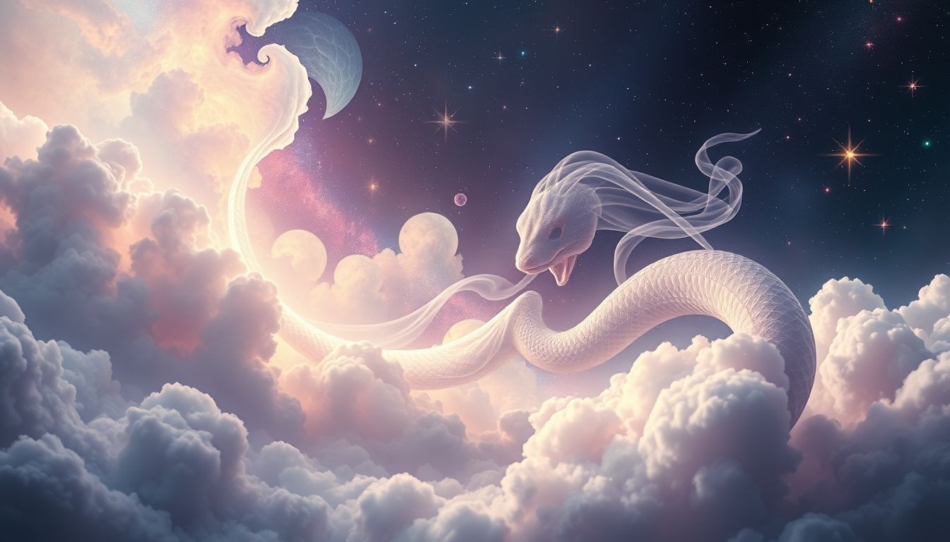 Die Python symbolisiert Wandel durch flexible Anpassung und innere Transformation.