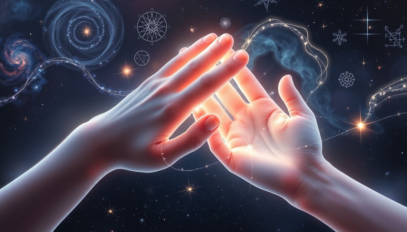 Träume über Handlesen verbinden Schicksal und freien Willen subtil.